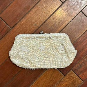Vintage beaded clutch